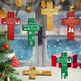 thumbnail image 4 of 24-Piece Wooden Cross Christmas Ornaments Set, Religious Theme Decor for Christmas Tree Decorations, Christmas Decorations Indoor, Faith-Based Holiday Display, 4 of 6