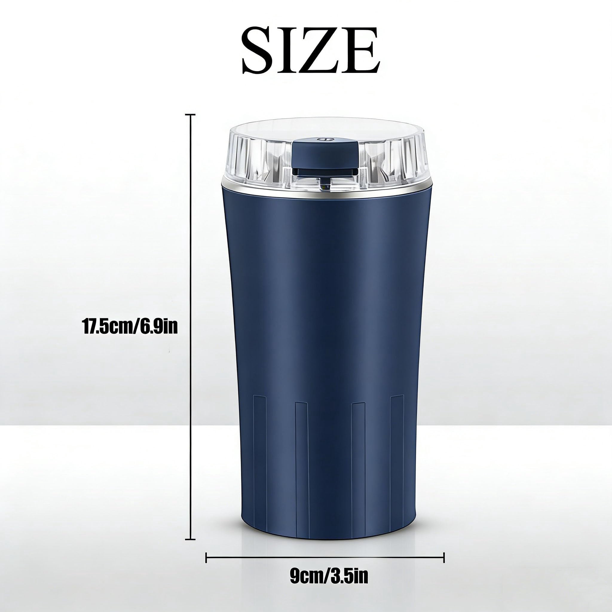 Household Superfine Grinder, Multi-Grain Powdering Machine Electric, 300W High Power Coffee and Spice Grinder with Stainless Steel Blades for Nuts, Seeds, Grains