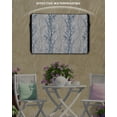 thumbnail image 6 of Outdoor TV Cover 52 to 55 Inch Weatherproof, Blue Grey Minimalist Tree Waterproof TV Screen Protector for Outside Decor with Zipper and Pocket 52"L x 30"H , Vintage Branch, 6 of 7