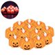 thumbnail image 3 of Velas de té de calabaza, 12 piezas de calabaza de Halloween, velas de calabaza sin llama, velas LED sin llama que funcionan con pilas para decoraciones de Halloween, fiesta de boda, Navidad Ofspeizc LKX-1873, 3 of 8