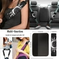 thumbnail image 5 of Uorisanigo Gothic Sun Moon 10 Pack Car Seat Covers with Auto Seat Belt Cover Car Water Cup Coaster Steering Wheel Cover Keychains Anti-slip Decorative Auto Interior Suitable for Cars SUVs, 5 of 7