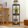 thumbnail image 4 of Kraoden Multi-Layer Plant Stand, Metal Flower Pot Display Rack for Home, Living Room, Garden, Office Decor, Indoor Plant Holder with Strong Load Bearing Capacity, 4 of 6