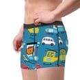 thumbnail image 4 of Naloa Transportations With Cute Animals Print Mens Underwear - Boxers for Men, Classic Briefs for Men, 4 of 9