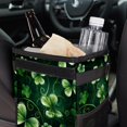 thumbnail image 6 of Saint Patrick's Day Foldable Car Garbage Can with Lid, Leak-proof Mini Trash Can, Hanging Storage Bag - Trash Can for Car, 6 of 6