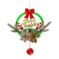 thumbnail image 4 of Corona de Navidad iluminada, adorno de corona de invierno iluminada, corona de letrero navideño para decoración de ventana interior y exterior de, 4 of 8