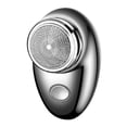 thumbnail image 4 of Mini afeitadora para hombres, depilación facial, tamaño de bolsillo, de acero fino, portátil, pequeña, fácil de usar, recortadora de barba, afeitadora Negro luz, 4 of 7