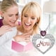 thumbnail image 1 of Fiudx Collar de Corazón, Colgante de Acero Inoxidable para Mamá, Diseño Clásico de Corazón, Regalo de Mamá, Aleación Duradera, Accesorio Moderno, Regalo de El Día de La Madre, Acabadoo Galvanizado., 1 of 7
