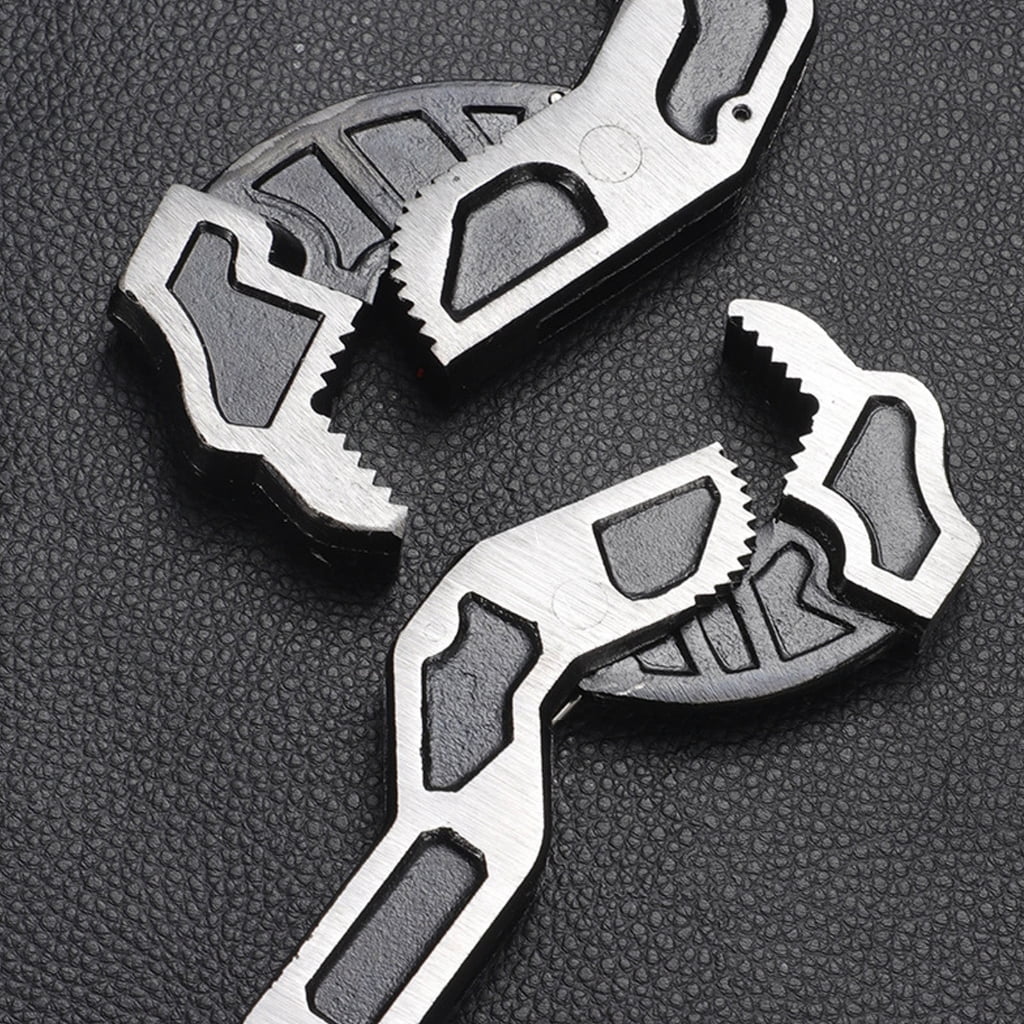 Double Head Auto Locking Adjustable Wrench for Various Nut and Pipe Sizes up to 41mm