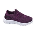 thumbnail image 2 of ibiyuan Orthopedic Walking Shoes for Women Mesh Knitted Woven Walking Shoes Women Arch Support on Womens Casual Sneakers Lightweight Hands Free Mary Jane Shoes Pull-On Shoes, 2 of 9