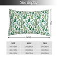 thumbnail image 2 of Rateoe Cactus Plants1 Pattern Decorative Pillow Case,Throw Pillow Covers,Plush Pillow Cover,Soft Pillow Case,Velvet Pillow Case-16"x24", 2 of 5