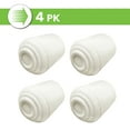 thumbnail image 4 of Super Sliders 1-inch Non Slip Furniture Leg Tips White 4 Pack, 4 of 7