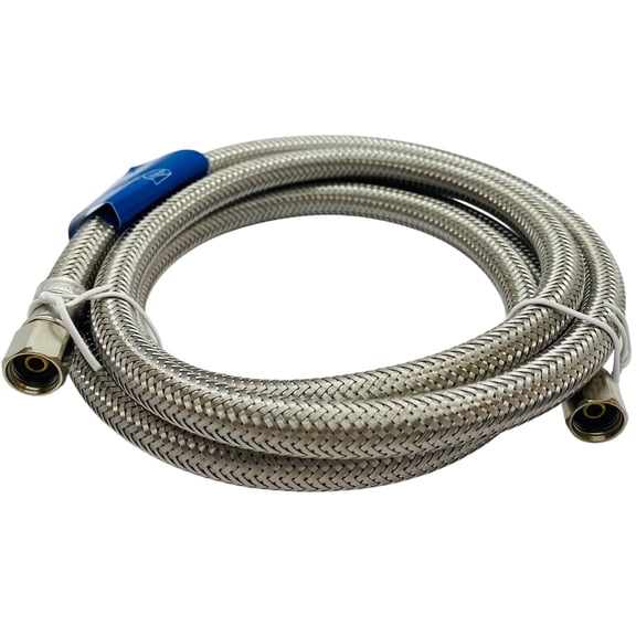 Supco ¼" COMP X ¼" COMP 60" Stainless Steel Hose, 1405RFSS