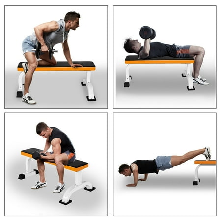 Multipurpose Workout Weight Bench Flat Barbell Bench Home Gym