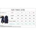 thumbnail image 6 of Women's Long Sleeve Button Down Denim Midi Dress Ruffle Hem Shirt Dress for Spring Fall Casual Daily Outing, 6 of 6