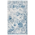 thumbnail image 3 of SAFAVIEH Accent Rug 3x5 - Madison Collection - Transitional Modern Design, White & Royal Blue, Non-Shedding & Easy Cleaning, Ideal for Living Room, Bedroom, Dining Space, Entryway, Bathroom (MAD611C), 3 of 17
