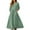 32#Green, variant on 3/4 Sleeve Dress for Women Boho Maxi Dress 2025 Fall Casual Loose Long Maxi Dresses with Pockets Navy M