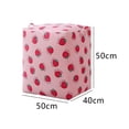 thumbnail image 2 of bolsa de almacenamiento,Cesto de ropa sucia independiente con tapa, bolsa de almacenamiento de ropa con cremallera plegable con asas - 50 * 40 * 50 cm Adepaton BST2002189-1, 2 of 5