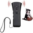 thumbnail image 2 of Ultrasónico, portátil, funciona con pilas, entrenador y disuasorio de perros, con luz LED, reduce los ladridos y el ruido de los perros, dispositivo de entrenamiento para perros Jormftte WRMH-595, 2 of 7