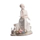 thumbnail image 5 of Figura decorativa de cerámica para niña, adorno de con estatua de perro mascota para dormitorio, día de la madre, 5 of 9