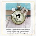 thumbnail image 4 of She Believed SEW Seamstress Necklace Bronze Metal Gutsy Goodness Adult Female Jewelry Gift, 4 of 8