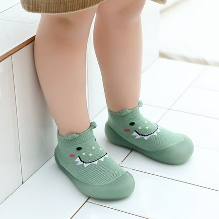 

Baby shoes with soft rubber cute animal cotton baby girl baby boy floor sock shoes spring autumn anti-slip first walkers