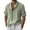 #Green, variant on DPTALR Men's Casual Linen Blend Henley Neck Short Sleeve Shirt,Army Green,Big Men's,Tall Men's L,Young Men's Shirts