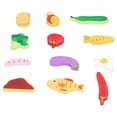 thumbnail image 2 of Wooden Vegetable Jigsaw Puzzle Toy Children Kids Toddler Educational Early Learning Gift, 2 of 4