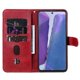 thumbnail image 5 of Estuche de Cuero PU con Cierre para Samsung Galaxy Note 20 5G , Funda Protectora con Billetera y Correa, 5 of 6