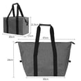 thumbnail image 2 of Bolsa térmica plegable Lojalitet 20L, bolsa de compras, bolsa de picnic, bolsa térmica con aislamiento, bolsa aislante, bolsa térmica para acampar, picnics, transporte de alimentos, compras, 2 of 5