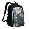 thumbnail image 1 of Balery Mountain White Dragon Mochila con carga USB para hombre y mujer - Mochila impermeable y antirrobo para portátil con puerto USB para viajes, trabajo, estudios y universidad, 1 of 7