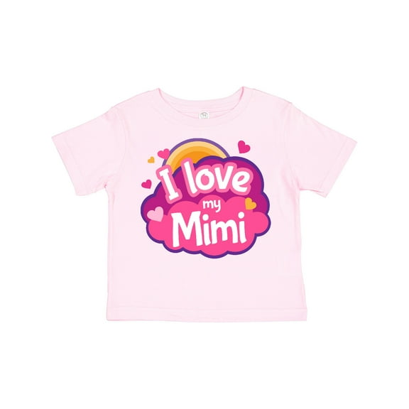Inktastic I Love My Mimi Grandma Girls Toddler T-Shirt