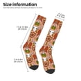 thumbnail image 5 of Vsdgher Cow Skull Print Thigh High Socks Extra Long Stretchy Sock Women Over Knee High Opaque Stocking Daily Wear, 5 of 8