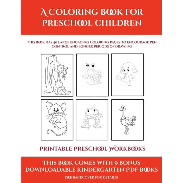 Download Printable Preschool Workbooks Printable Preschool Workbooks A Coloring Book For Preschool Children This Book Has 50