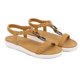 thumbnail image 4 of Zapatos de mujer, zapatillas de verano de estilo étnico, sandalias de tacón medio Retro con plataforma de paja Vintage bohemio para playa y playa Wmkox8yii  nm2388, 4 of 9