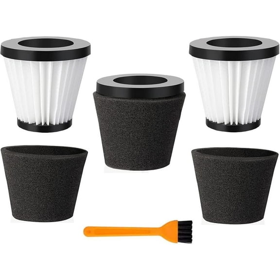 3 Pack Handheld Vacuum Cleaner Filter Compatible with Dirt Devil Scorpion Handheld Vacuum Cleaner Style F117, Compare to Part #AD40117