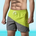 thumbnail image 5 of WERYOUNG Couple Sports And Fitness Nylon Shorts Men Can Go Underwater Trousers Relaxed Fit Trunks, Light Green, XXXL, 5 of 9