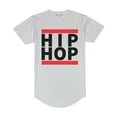 thumbnail image 3 of ShirtBANC Graphic Dropcut Hip Hop Shirt Rap Legends Tee Old School Rap Long Tee, 3 of 4
