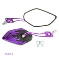 thumbnail image 1 of Royalbelle 1 Pair Motorcycle Rearview Mirror Flame Pattern Reversing Mirror Electric Scooter Accessories for8mm/10mm, 1 of 6