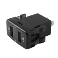 thumbnail image 5 of 5X Adaptador de Pantalla de Voltios de Carga de Puerto USB Dual para Cargador de Coche Adaptado para Toyota Blue, 5 of 5