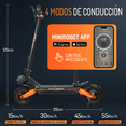thumbnail image 3 of Scooter eléctrico Honey Whale T8-A Naranja, 3 of 7