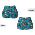 thumbnail image 5 of Lsque Mario Pattern High Waisted Biker Shorts for Women-Tummy Control Fitness Athletic Workout Running Yoga Gym Shorts,Moisture-Wicking-Large, 5 of 9