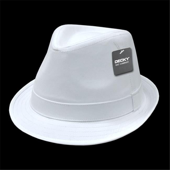 Decky Inc Basic Poly Woven Fedora Hats 553