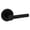 Matte Black, variant on Kwikset Milan Round Keyed Entry Lever Doorknob with Smartkey Matte Black
