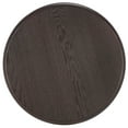 thumbnail image 4 of SAFAVIEH Agami Glam Wood Round End Table, Dark Brown, 4 of 8