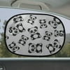 Auto Drive 2 Count Panda Mesh Side Sun Shade Product Size 18" x 14"