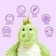 thumbnail image 4 of Animal de peluche Warmies, dinosaurio pesado y apto para microondas, 4 of 7