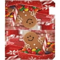 thumbnail image 5 of Gingerbread Man Christmas Mailbox Covers Magnetic Xmas Winter Mailbox Cover Wraps Standard Size 18"X21" Post Letter Box Cover Garden Decorations, 5 of 6