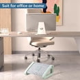 thumbnail image 4 of Washranp Height Adjustable Footrest with Massage Surface Under Desk,Ergonomic Comfort Relieve Pressure Foot Stool, 4 of 4