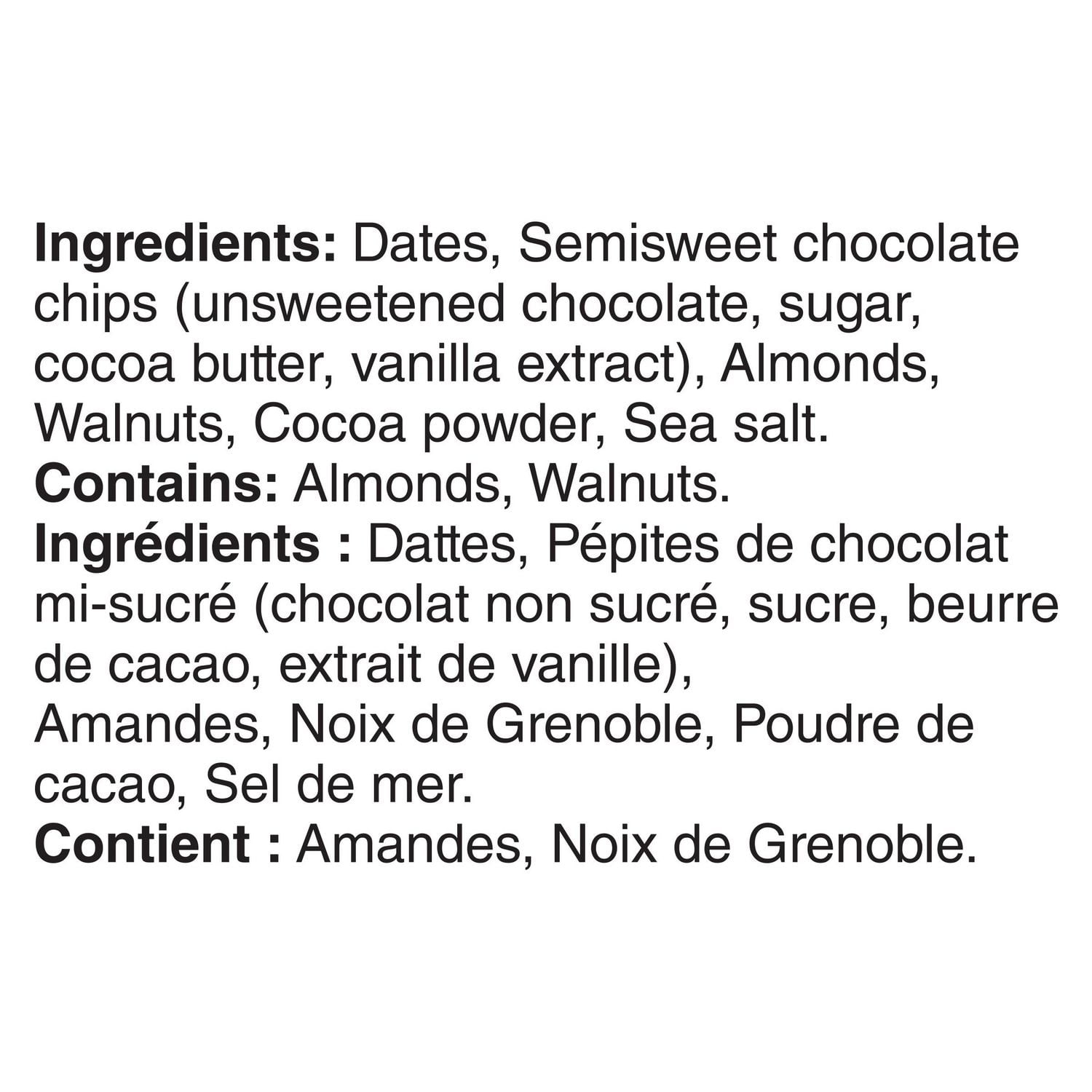 Larabar Sans gluten Brownies au chocolat 16 barres x 45 g, 720 g