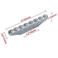 thumbnail image 2 of Utopia Alley 25pcs Gleam 8 Crystal Pull Handle - Decorative Cabinet Drop Pull Handles- Vintage Cabinet Hardware with Hand Finished Polished Chrome - Metal Drawer Pull Handle, 1.3" Center to Center, 2 of 6